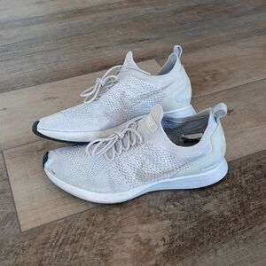 Nike Air Zoom Mariah Flyknit Racer White Pure Platinum Men's Size 9.5